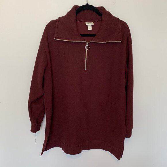 ๐ฑ 5 for $10. AVA & VIV CRANBERRY PULLOVER SWEATER SIZE 1X - Picture 2 of 6